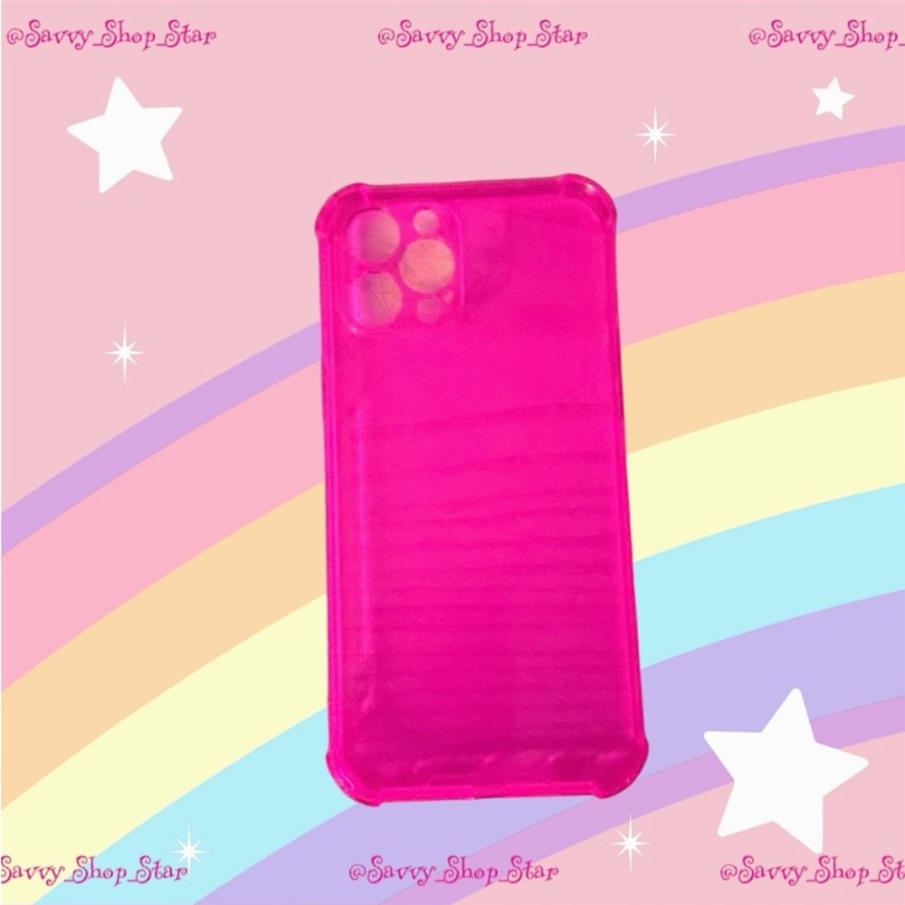Electric Pink iPhone 12 Pro Max Case💕